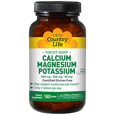 Calcium/Magnesium/Potassium 180 tablets