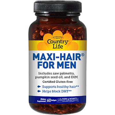 Maxi Hair for Men 60 Softgels