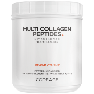 Multi Collagen Peptides Powder, Unflavored 567 Grams
