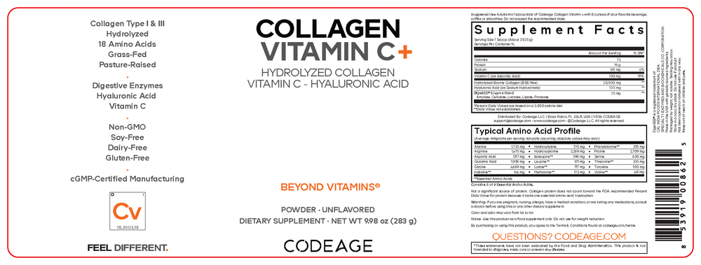 Product image for Collagen Vitamin C.