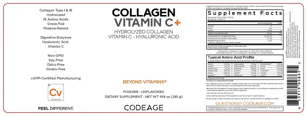 Product image for Collagen Vitamin C.