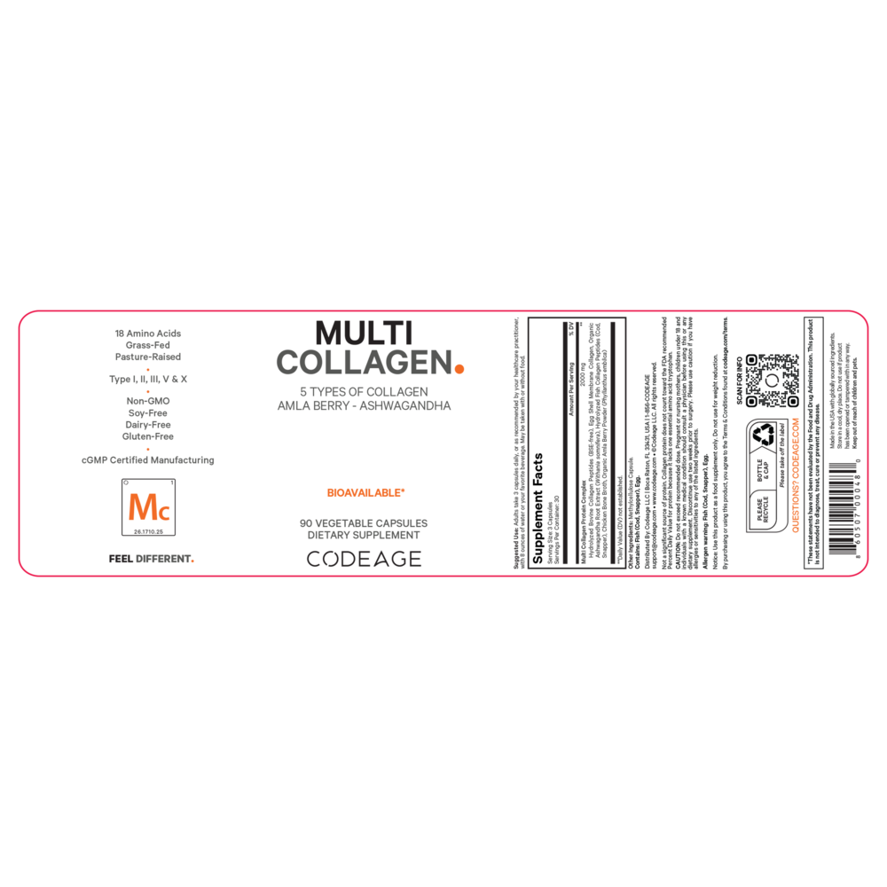 Product image for Multi Collagen Capsules.