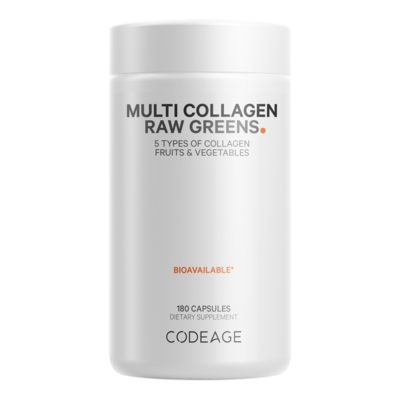 Multi Collagen + Raw Greens 180 capsules