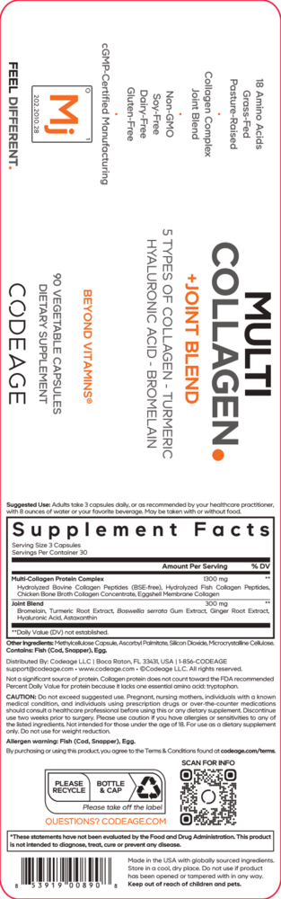 Product image for Multi Collagen Joint Formula.