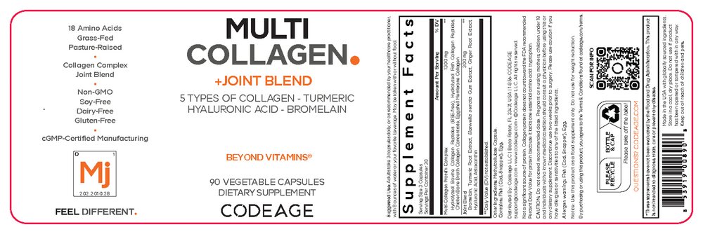 Product image for Multi Collagen Joint Formula.