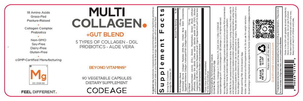 Product image for Multi Collagen+Gut Blend.