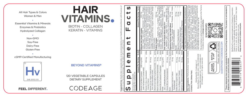 Product image for Hair Vitamins.