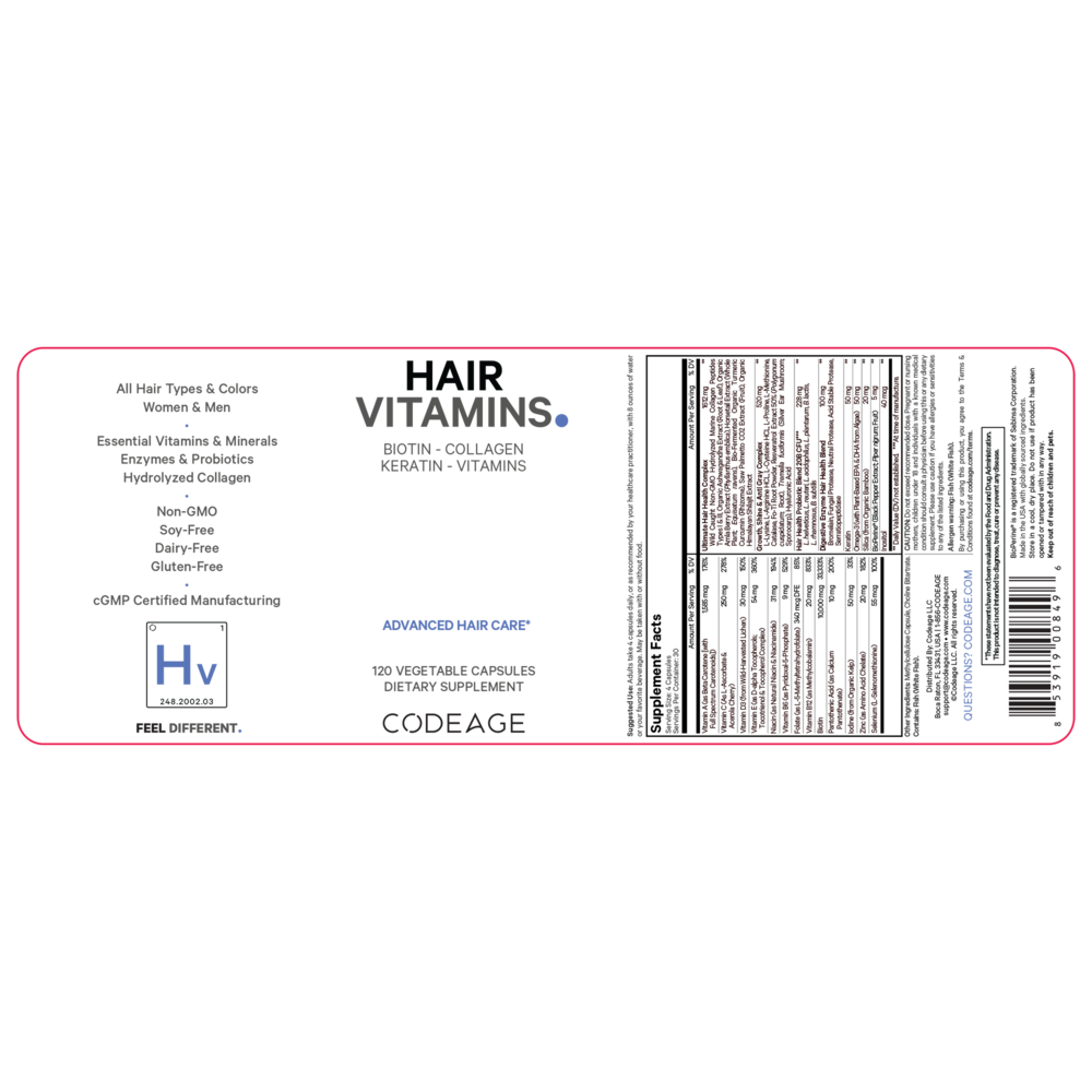 Product image for Hair Vitamins.