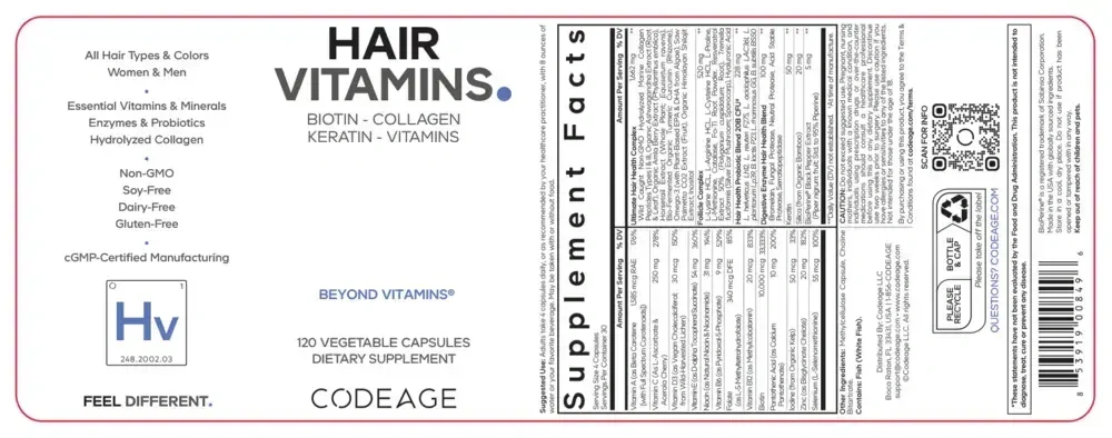 Product image for Hair Vitamins.