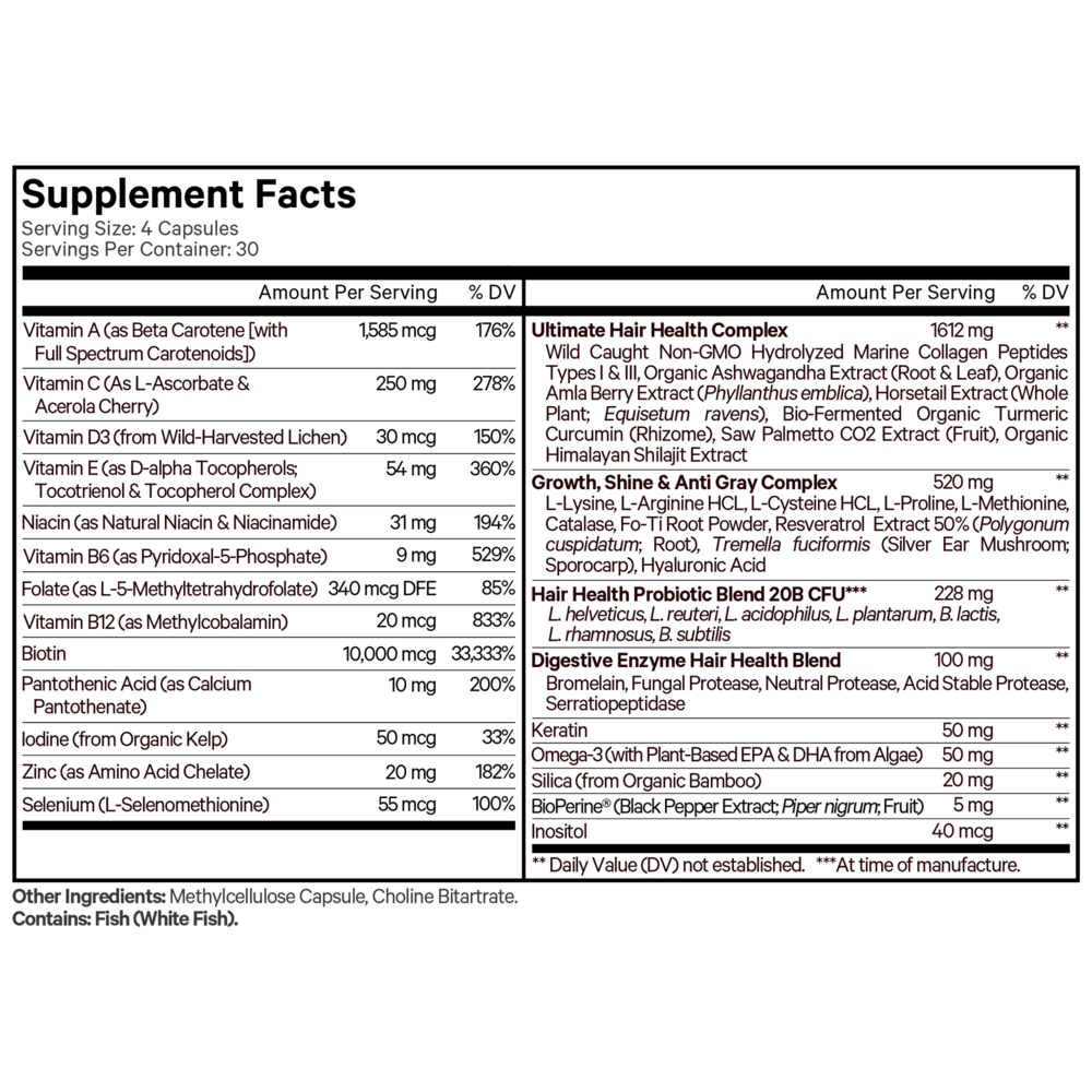 Product image for Hair Vitamins.