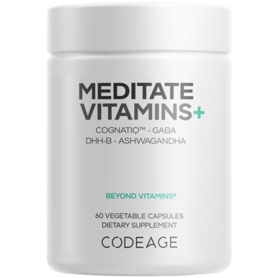 Meditate Vitamins - Stress Anxiety & Cortisol