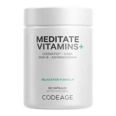 Meditate Vitamins - Stress Anxiety & Cortisol