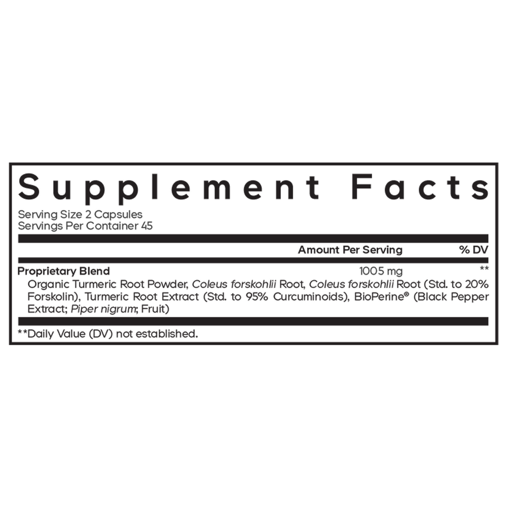 Product image for Forskolin Turmeric+.