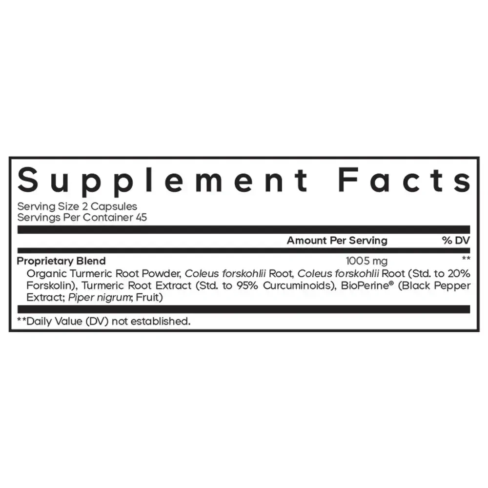Product image for Forskolin Turmeric+.