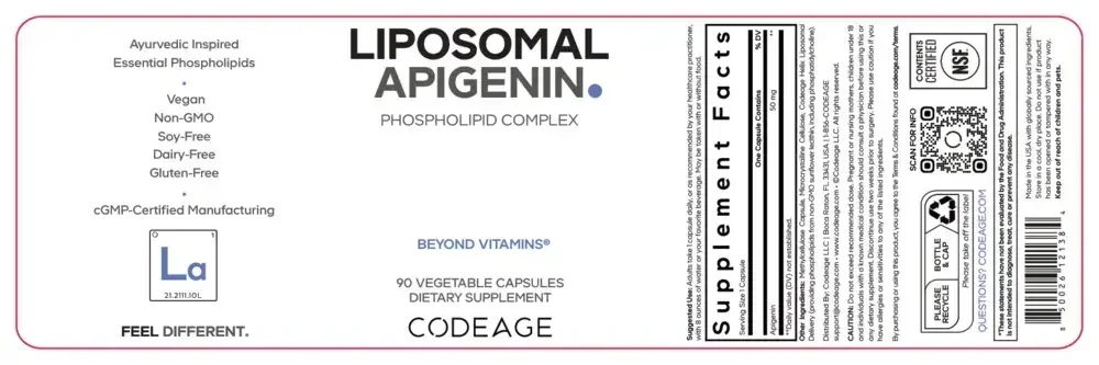 Product image for Liposomal Apigenin.