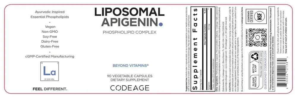 Product image for Liposomal Apigenin.