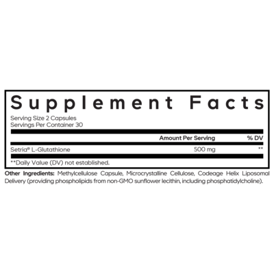 Liposomal Glutathione Setria