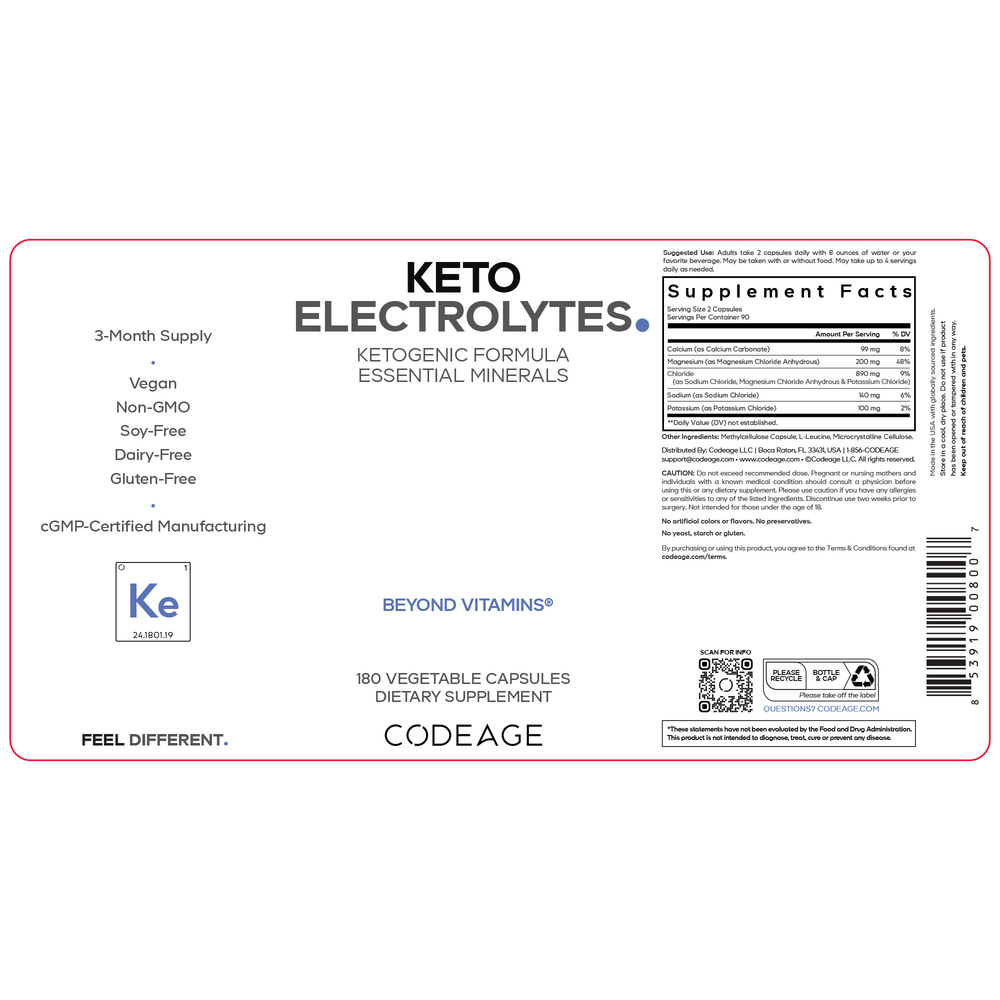 Product image for Keto Electrolytes.