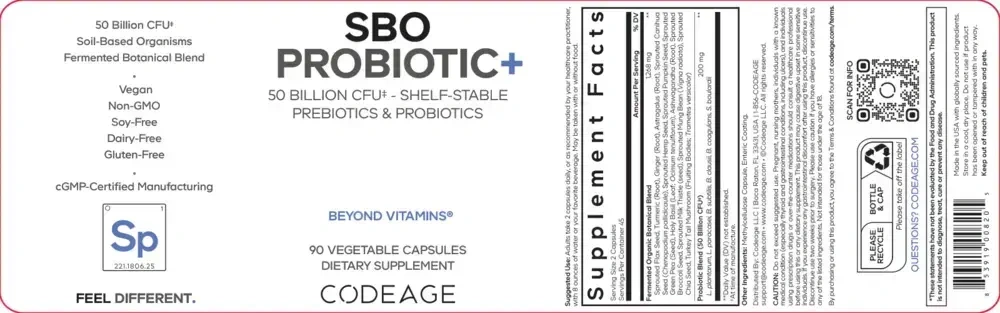 Product image for SBO Probiotic 50.