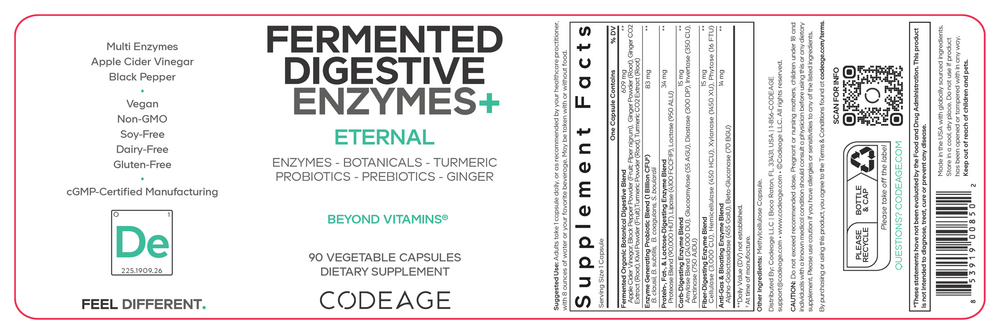 Product image for Fermented Digestive Enzymes.