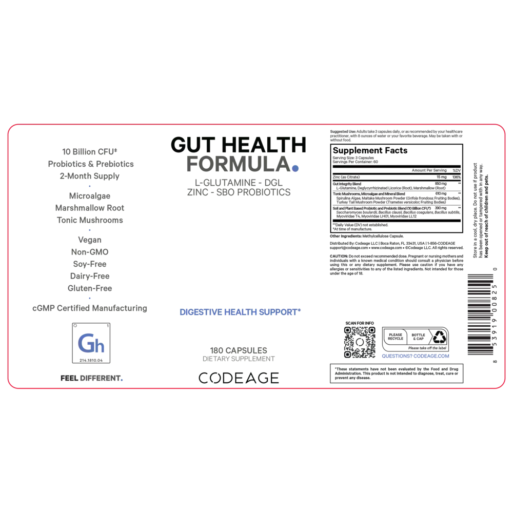 Product image for Gut Health Formula.