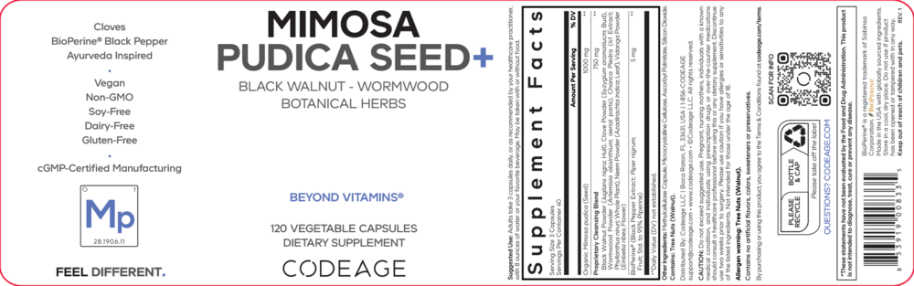 Product image for Mimosa Pudica Seed.