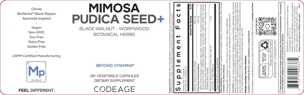 Product image for Mimosa Pudica Seed.