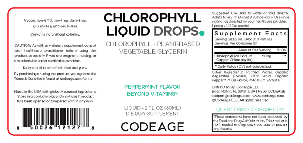 Product image for Chlorophyll+ Liquid Drops.