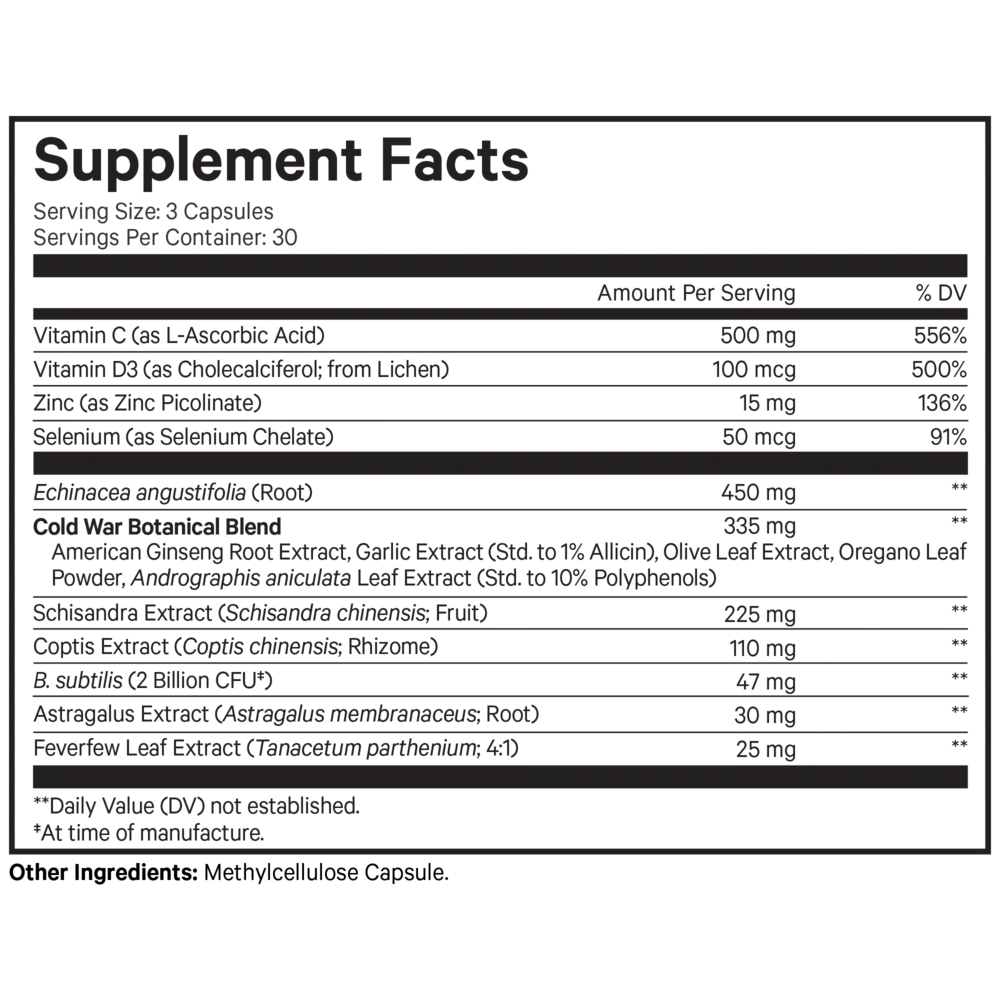 Product image for Clearhead Echinacea - Immune Support.