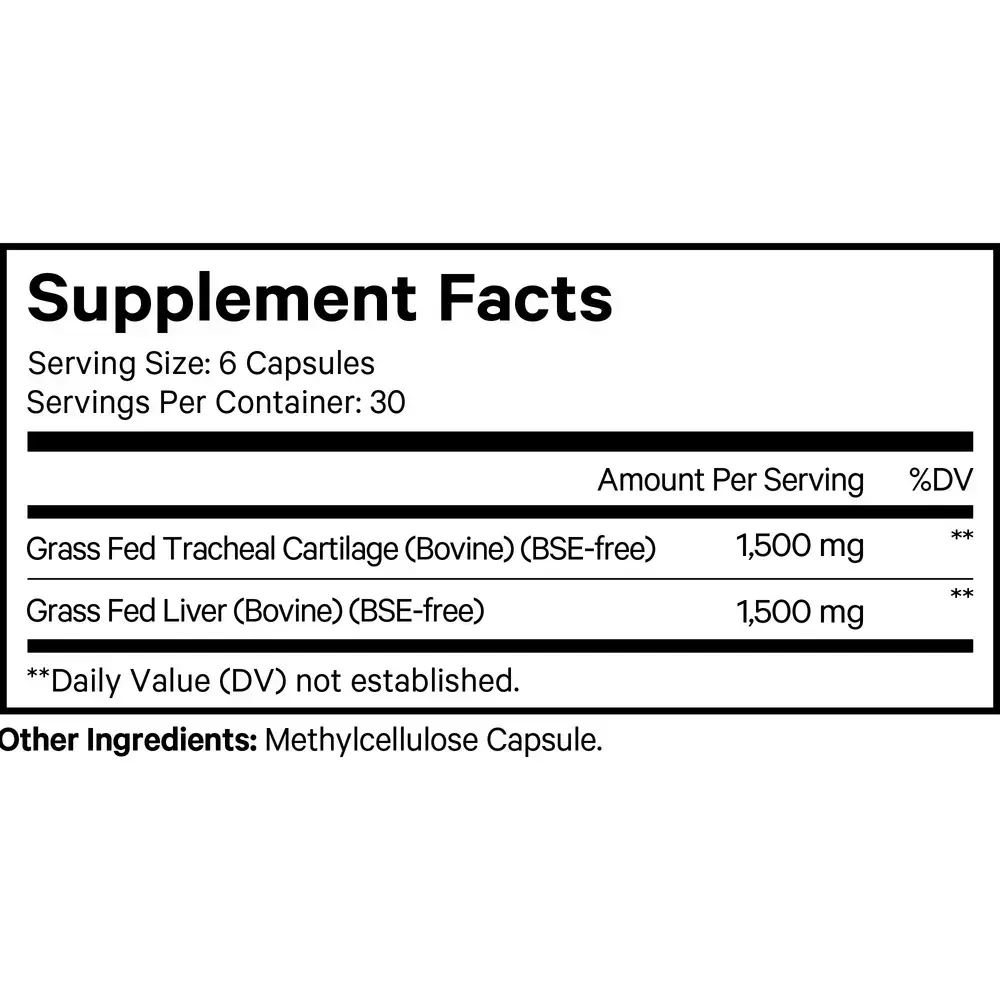 Product image for Grass-Fed Beef Cartilage.