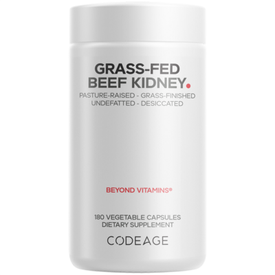 Grass-Fed Beef Kidney 180 capsules