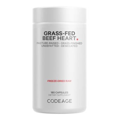 Grass-Fed Beef Heart 180 capsules