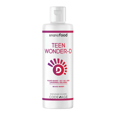 Teen Liquid Vitamin D-3 + K-2 + B-12 7.6 fl oz