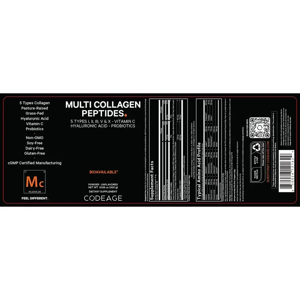 Product image for Hydrolyzed Multi Collagen Peptides Unflavored.