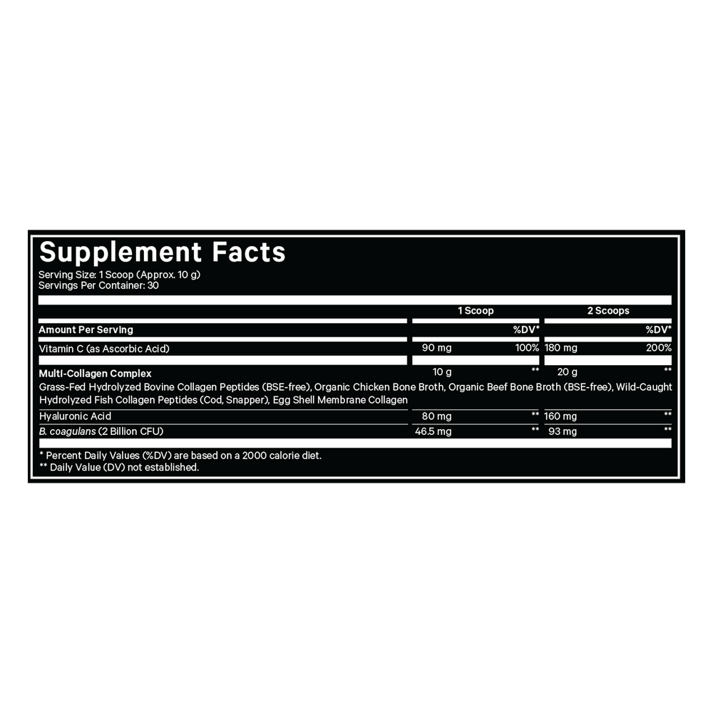 Product image for Hydrolyzed Multi Collagen Peptides Unflavored.
