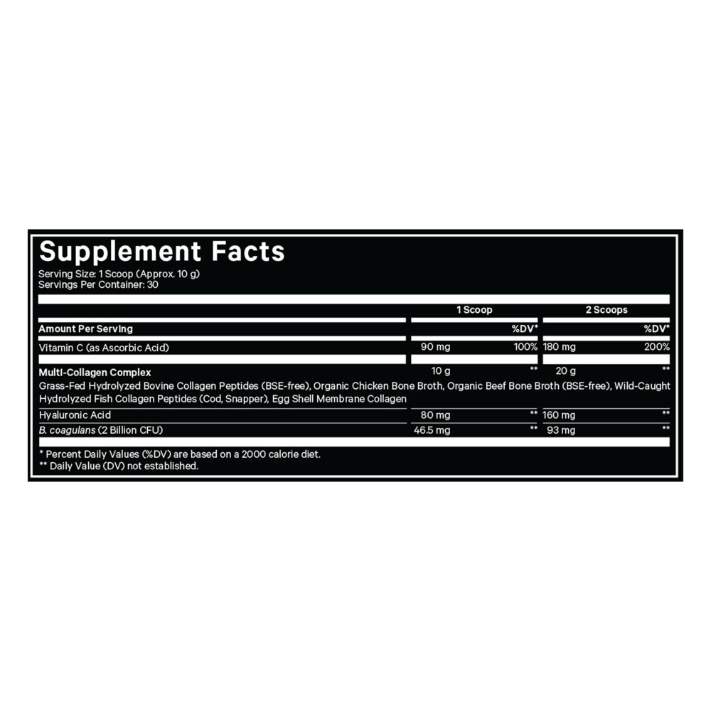 Product image for Hydrolyzed Multi Collagen Peptides Unflavored.