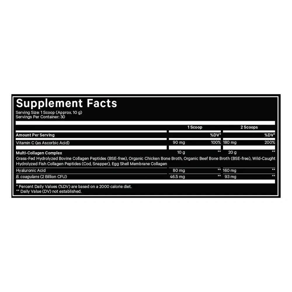 Product image for Hydrolyzed Multi Collagen Peptides Unflavored.