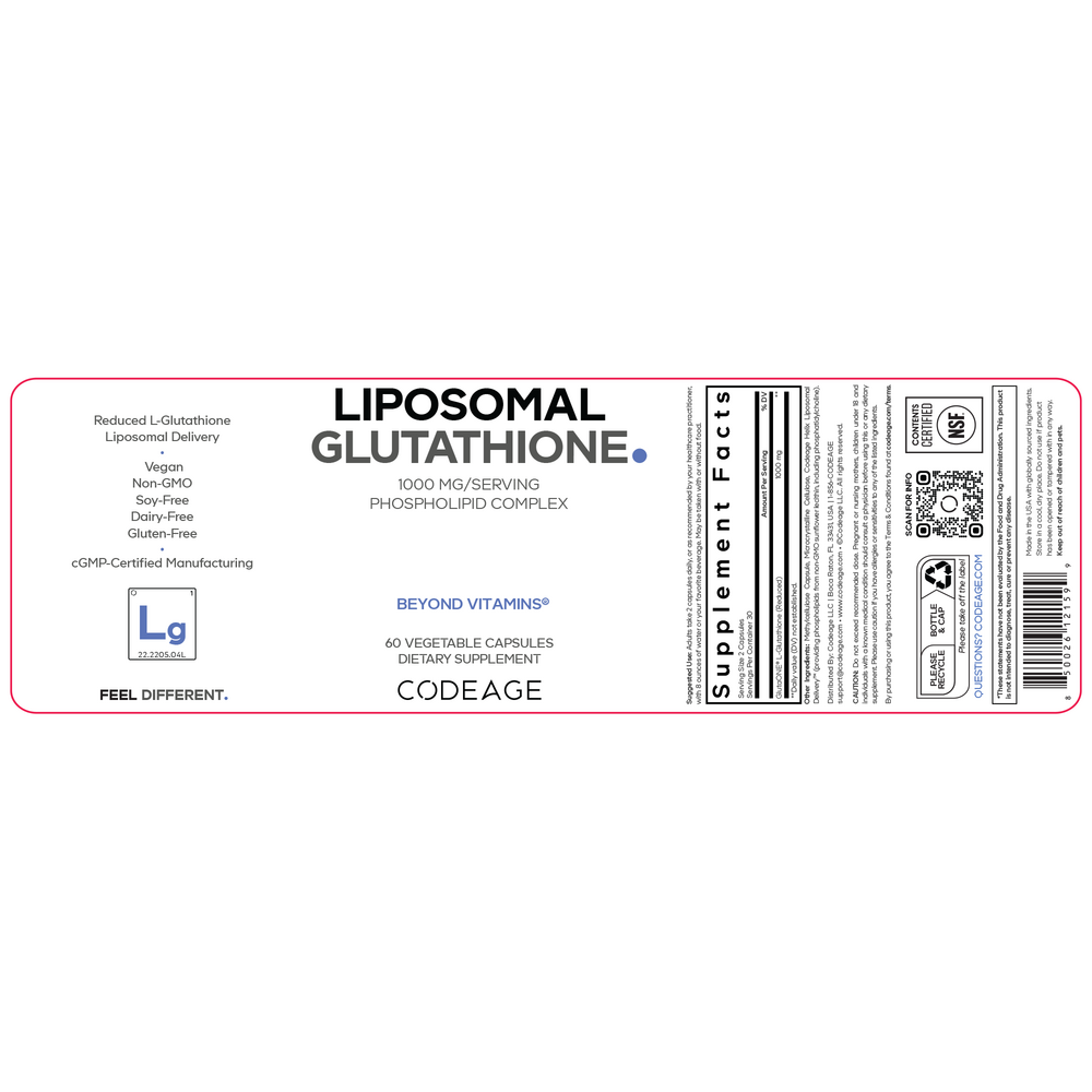 Product image for Liposomal Glutathione .