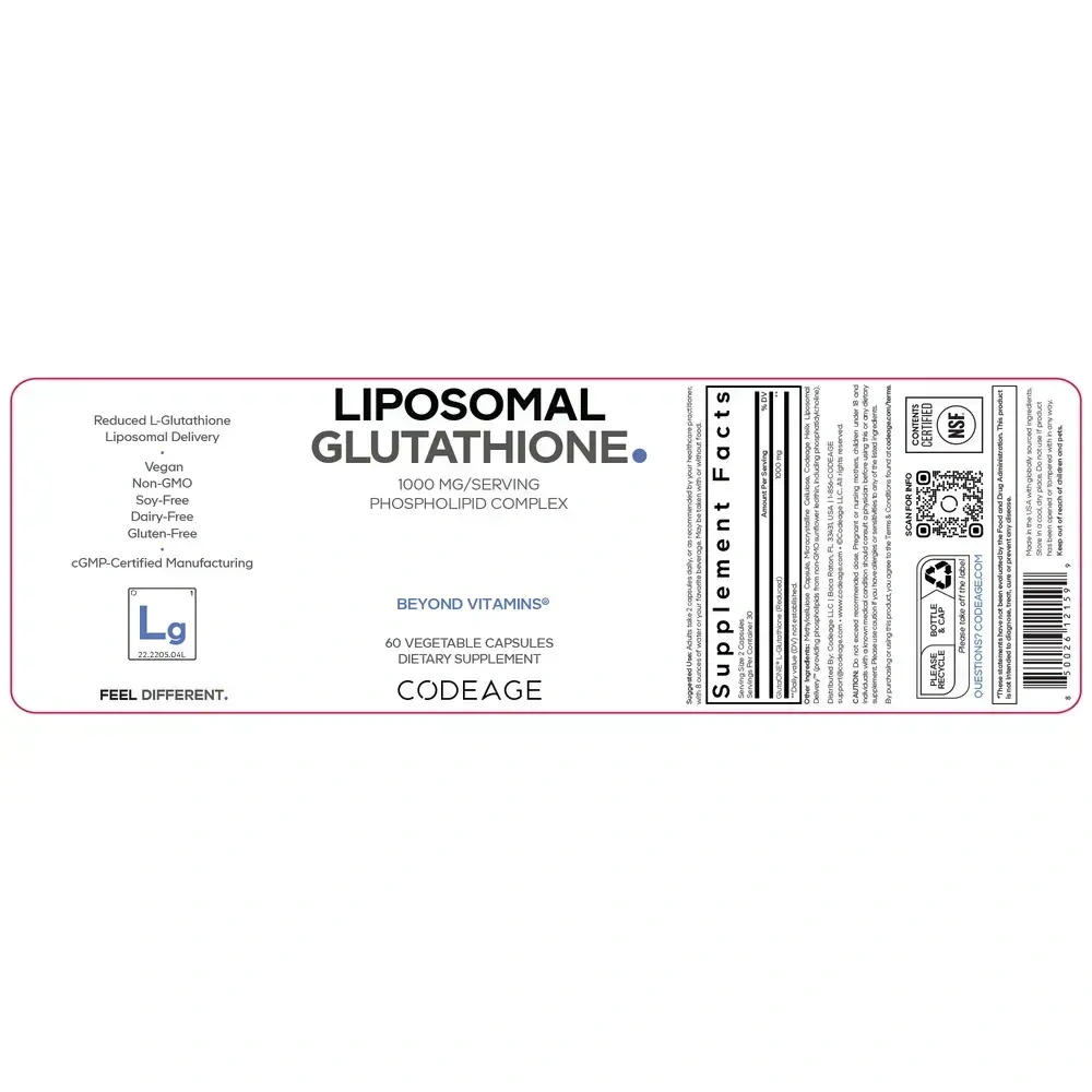 Product image for Liposomal Glutathione .