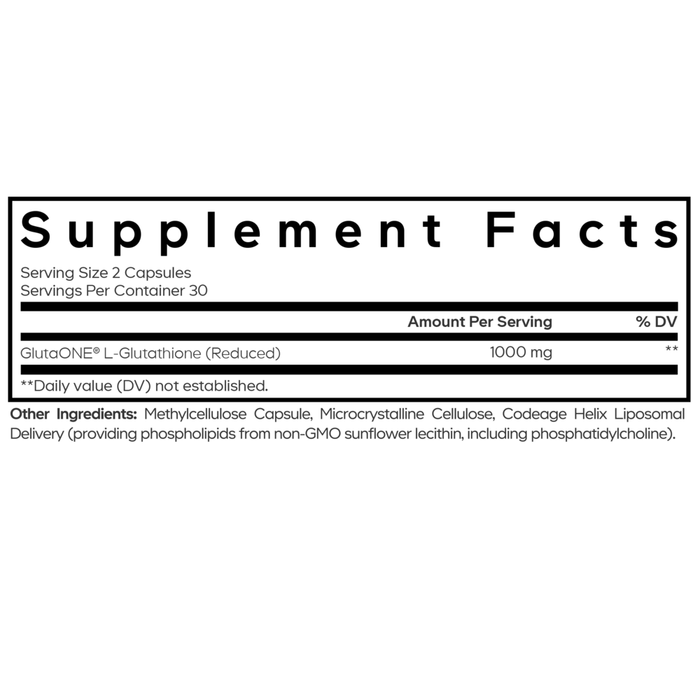Product image for Liposomal Glutathione .