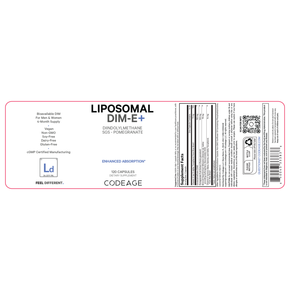 Product image for Liposomal Dim-E+.