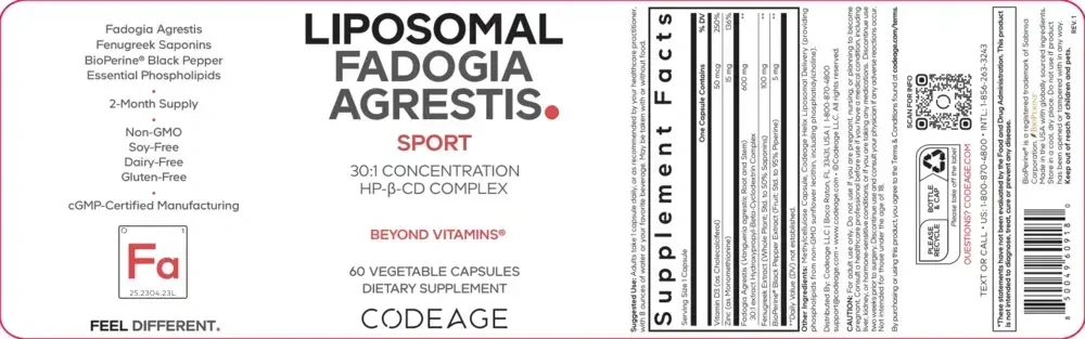 Product image for Liposomal Fadogia Agrestis+.