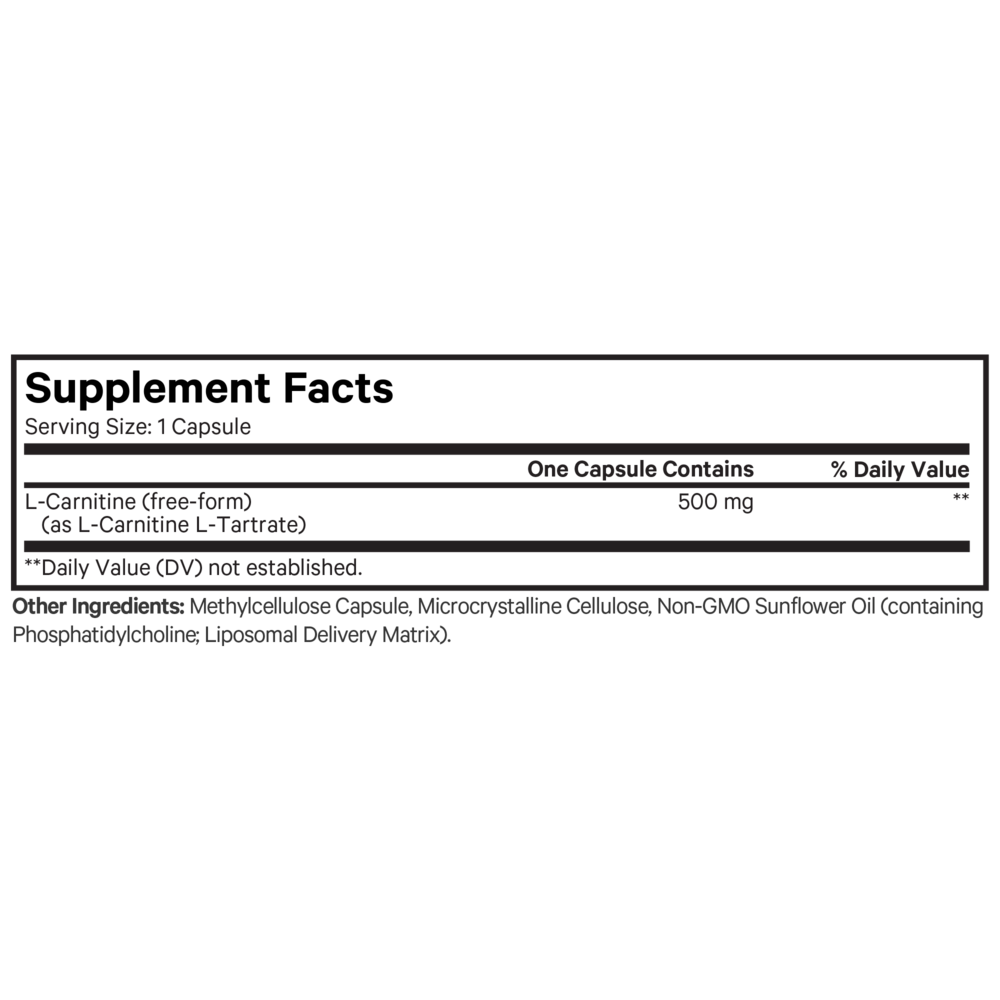 Product image for Liposomal L-Carnitine+.