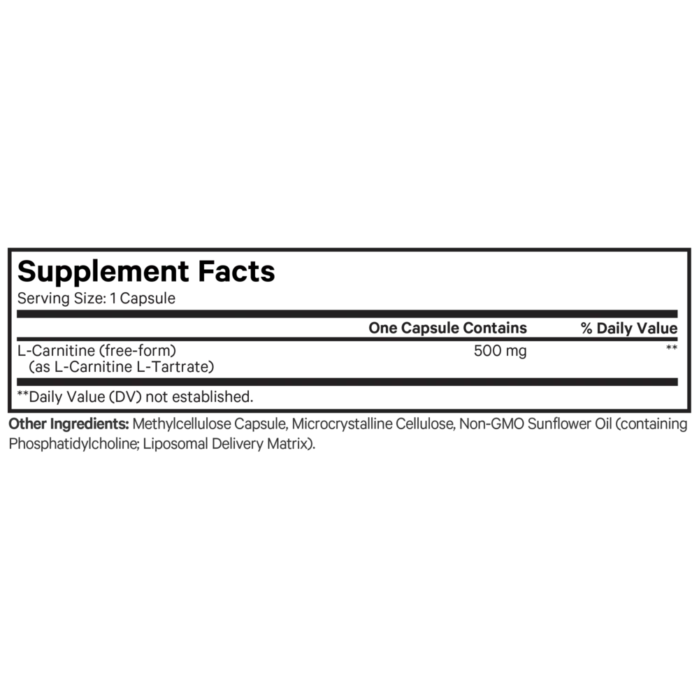 Product image for Liposomal L-Carnitine+.