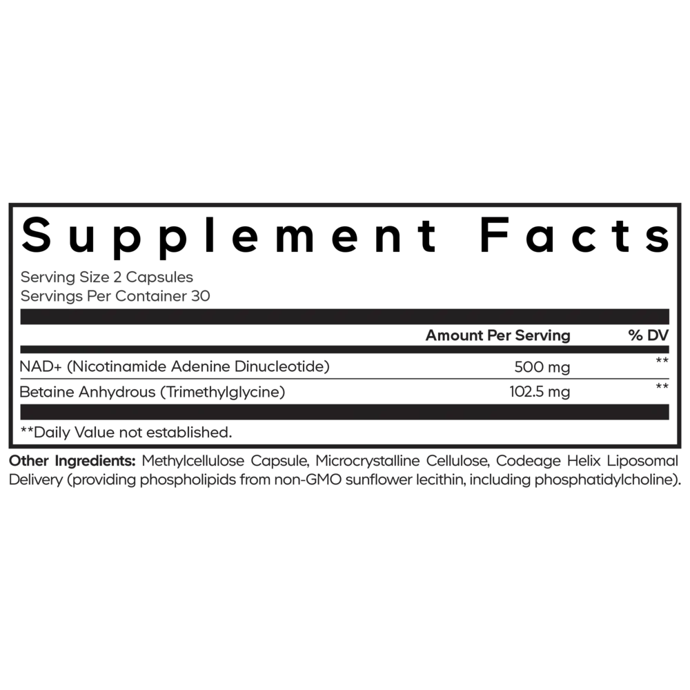 Product image for Liposomal NAD+.