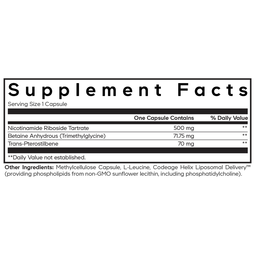 Product image for Liposomal Nicotinamide Riboside+.