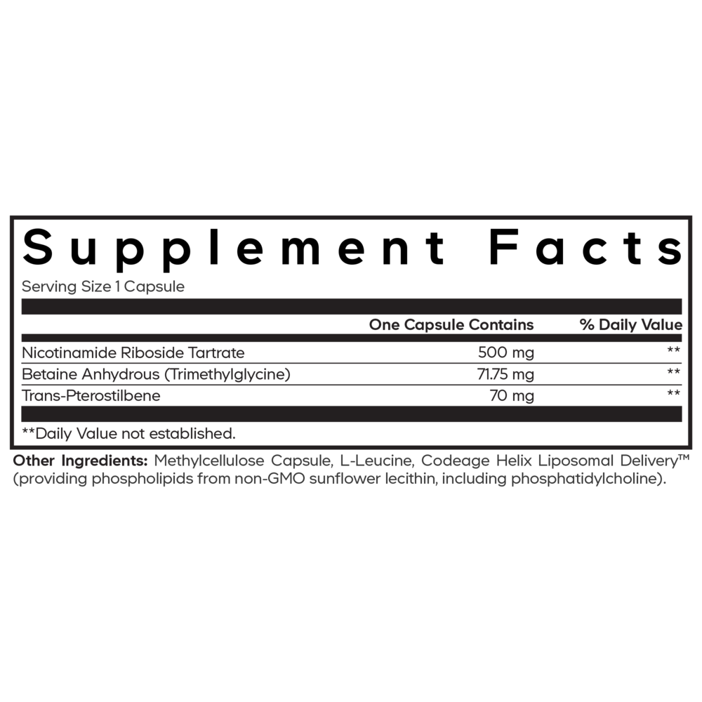 Product image for Liposomal Nicotinamide Riboside+.