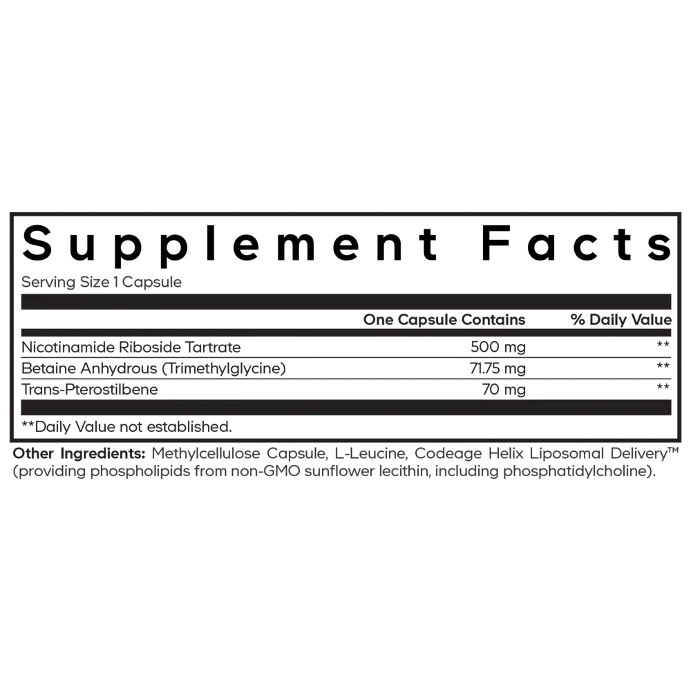 Product image for Liposomal Nicotinamide Riboside+.