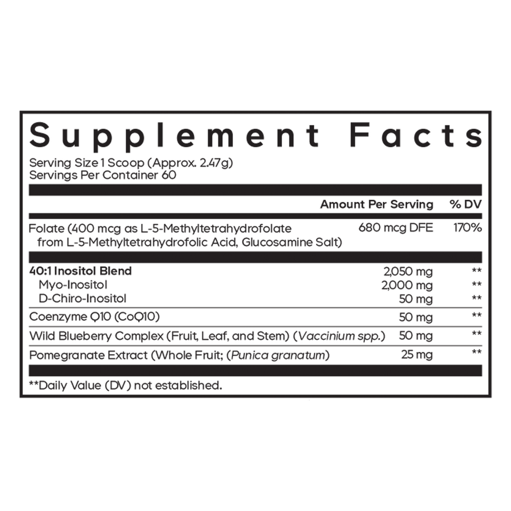 Product image for Liposomal Ovarian Inositol+ Powder.