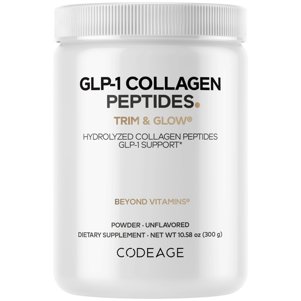 Product image for GLP-1 Collagen Peptides Powder.
